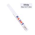 1/3pcs White Paint Pen Paint Tire Markers Waterproof Car Tyre Oily Paint Pen Set Quick Dry And Permanent Graffiti Pens. 