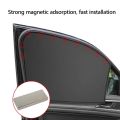Strong Magnetic Car Sunshade UV Protection Window Curtain Foldable Sun Shield Cover Auto Window Sun shade Protector Cover. 