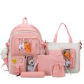 Korein style 4 piece bag for Girls school and collage bags for girls. 