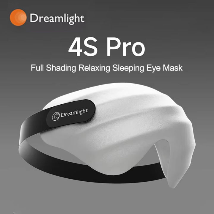 Dreamlight 4S Pro Generation Full Shading Relaxing Eye Mask Sleeping Mask Block Out Light for Sleep Aid Soft Pure Silk Eye Mask