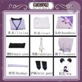 Scaramouche Wanderer Role Play Costume Complete Genshin Impact Cos Costume Past White Clothes Animation Festival Halloween. 