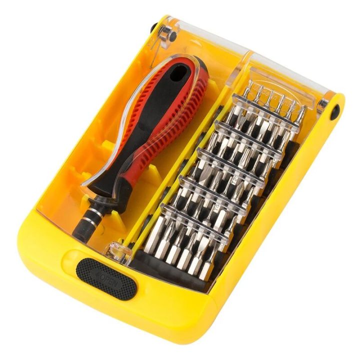 37 PCS Screwdriver Sleeve Set Mobile Phone Watch Maintenance Disassembly Tools Multifunctional Screwdriver Set With Magnetic