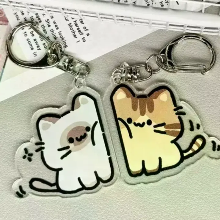 1pair%20Cute%20Cat%20Keychain%20Pendant,%20Matching%20Couple%20Backpack%20Keychain%20-%20Image%202