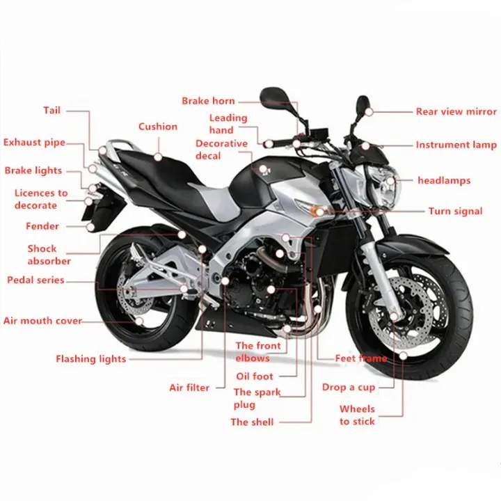 EAFC%201PC%20Multifunctional%20Extension%20Bracket%20LED%20Headlight%20Can%20Serve%20Spotlight%20Headlight%20Rearview%20Mirror%20for%20Motorcycles%20Dirt%20Bike%20-%20Image%204
