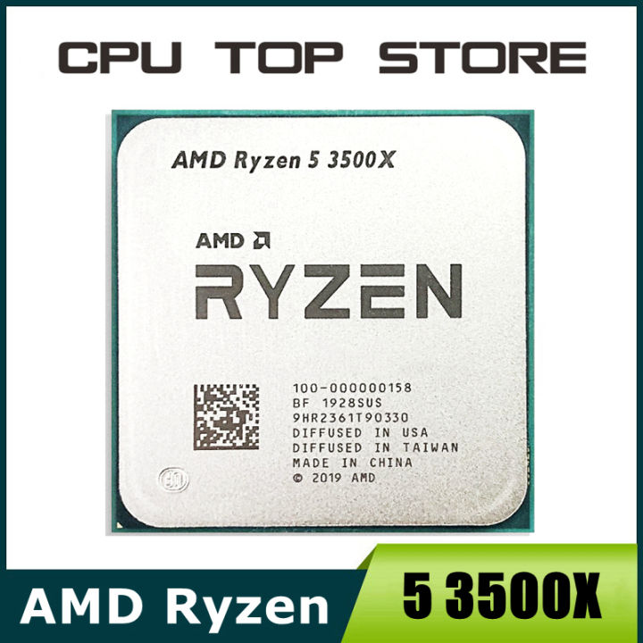 AMD Ryzen 5 R5 3500X 3.6GHz 6-Core 6-Thread CPU Processor Socket AM4 ...