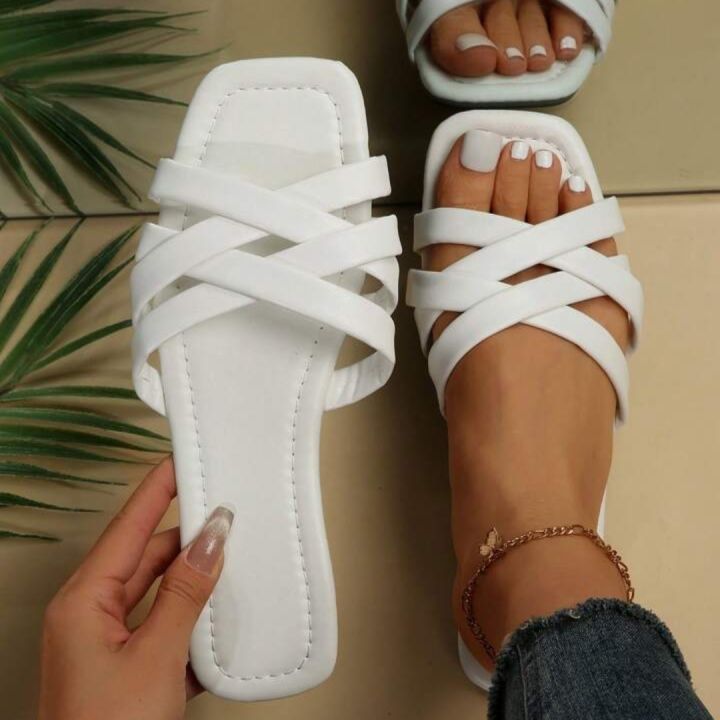 Women's%20Flat%20Sandal%20Summer%20Breathable%20Hollow%20out%20Slip-On%20Casual%20Comfortable%20PU%20Leather%20Sandals%20-%20Image%206