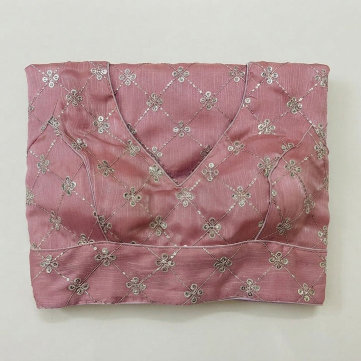 Readymade%20Women%20Fashion%20Formal%20Traditional%20Sleeves%20Blouses%20-%20Image%203