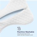 Memory Foam Knee Pillow Back Support Align Spine Pregnancy Body Pillows for Side Sleepers for Orthopedic Sciatica Back Leg Hip. 