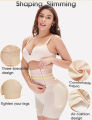 Women's Shapewear Firm Control Seamless Padded Thigh Slimmer High Waist Panties Hip Pads Enhancer Butt Lifter Short Booster. 