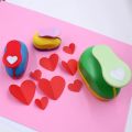 8/16/25/38/50mm Random Color Heart Punch DIY Embossing Punches Scrapbooking Machine Paper Cutting Hole Punch Rounder Cutter.
