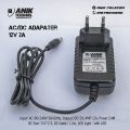 12V 2A Power Adapter AC100-240V 24W Power Supply for CCTV Camera, DVR, LED light, Router, RouterUPS.. 