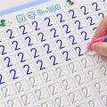 Magic French Copy Book Groove Practice Copybook Children's Notebook Learning Numbers French Letter Calligraphy Writing Exercise Book. 
