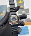 Foxbox Tuna FB0024 Blue Rubber Strap Black Diver Design Silicon Bracelet. 
