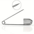 1pc Large Stainless Steel Safety Pin, Heavy Duty Oversize Pins for Laundry, Upholstery, Blankets, Quilting, Fashion Decor. 