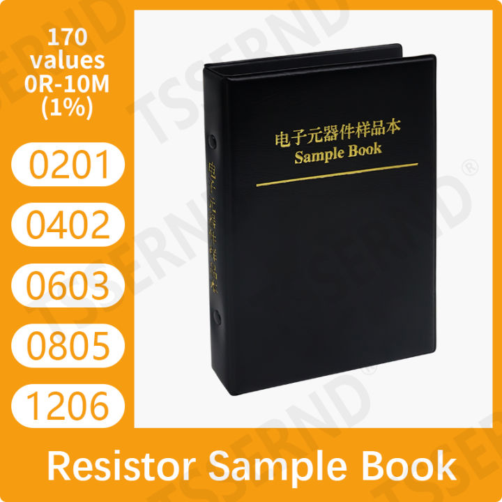 Resistor Kit Smd Book 1206 Chip Resistor Assortment Kit 0201 0402 0603 ...