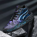 Men's Basketball Shoes Lightweight Sneakers Unisex Training Footwear Cushioning Non-slip Sport Shoes High Top Male Running Shoes. 