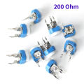 20PCS RM065 Potentiometer 1K 2K 5K 10K 20K 50K 100K 200K 500K 100R 200R 500R 1M Resistance RM 065 Trimmer Potentiometers. 