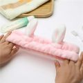 Korean Rabbit Cute Hair Band Wide-sided Face Wash Headband Sports Headband Bangs Headband. 