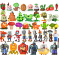 Plants vs Zombie Anime Figure Obstacle Pirate Zombie Peashooter Hard Glue  Zombie Action Figure Model Toy Shooting Toy Kids . 