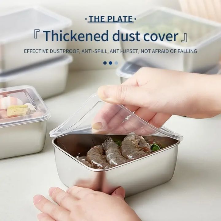 Stainless%20Steel%20Food%20Storage%20Container%20with%20Lid%20-%20Airtight%20Fresh-Keep%20Box%20for%20Fridge%20%7C%20Small%20Thickened%20Kitchen%20Organizer%20-%20Image%202
