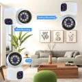 Dual Lens V380 IP security camera with 24 Hours full color Video. 