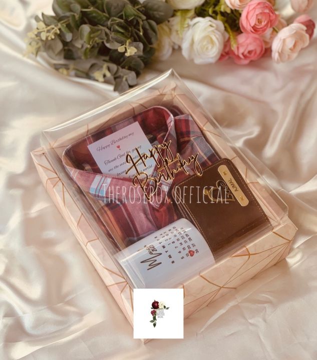 Surprise gift box for man customised gift box