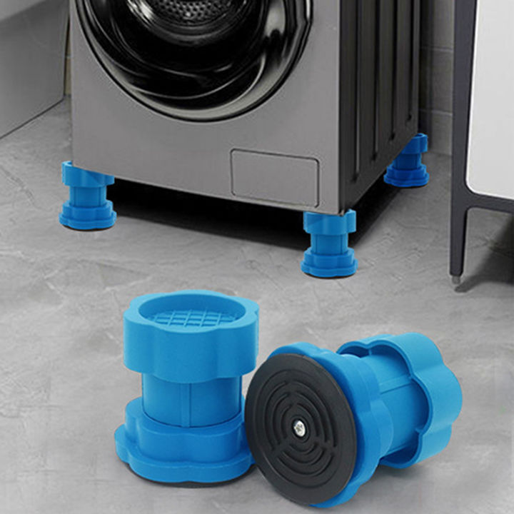 Adjustable Height Washing Machine Foot Pads Anti Vibration Refrigerator ...