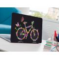 Art Cycle Laptop Back Skin-Laptop Skin Vinyl Sticker Decal, 13 13.3 14.6 15 15.4 15.6 inch Laptop Skin Sticker Cover For All Laptops. 