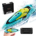S5 2.4G RC Boat Waterproof Dual Motor High Speed Racing Speedboat Model Electric Radio Control Outdoor Boat Summer Water Pool To.