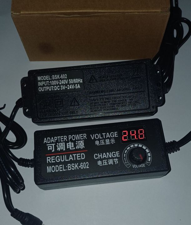 Adjustable%20AC%20to%20DC%20Power%20Adapter%20Multi%20Function%20DC%203V-24V%205A%20With%20Display%20Screen%20Voltage%20Regulated%20switching%20power%20supply%20-%20Image%204