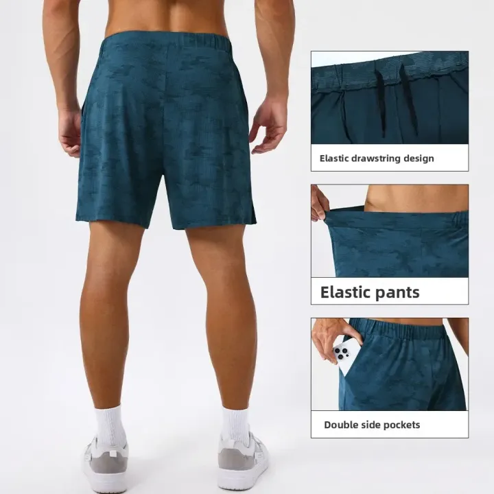 Men's%20Summer%20Cool-Feeling%20Sports%20Shorts%20Quick-Drying%20Breathable%20Running%20and%20Fitness%20Shorts%20Elastic%20Training%20Print%20Shorts%20-%20Image%202