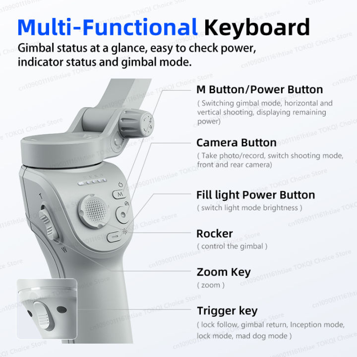 TOKQI%20M01%203-Axis%20Anti-Shake%20Handheld%20Gimbal%20Phone%20Stabilizer%20Foldable%20Holder%20Selfie%20Tripod%20with%20Fill%20Light%20for%20iPhone%20Smartphone%20-%20Image%206