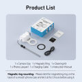 TELESIN Magnetic Phone Camera Shoot Hand Grip Phone Holder Shooting Aid Remote Control Handle for Smart Phone iPhone Android.