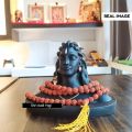 Adiyogi Lord Shiv Statute For Car Home And Office Pooja And Decor To Touch Of Spritual Significance Elegance Wisdom Prosperity Auspicious Beginnings Symbolizing On According To Isha Foundation Coimbatore - 15'×7'×16'cm. 