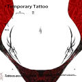 Fake Tatto Temporary Tattoos Dark Star Moon Thorns Herbal Juice Tattoo Stickers Semi-permanent Tattoo Sticker Cool Stuff Hip Hop.