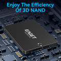 EAGET S205 2.5 Inch SATA III Internal SSD Solid State Drive 128GB 256GB 512GB 1TB for Laptop Desktop PC.