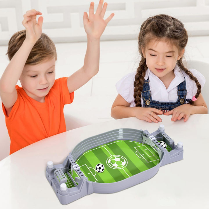Table Football Board Game For Family Party Tabletop Soccer Play Ball Toys Sport Intdoor Portable Interactive Toys for Kids Gift