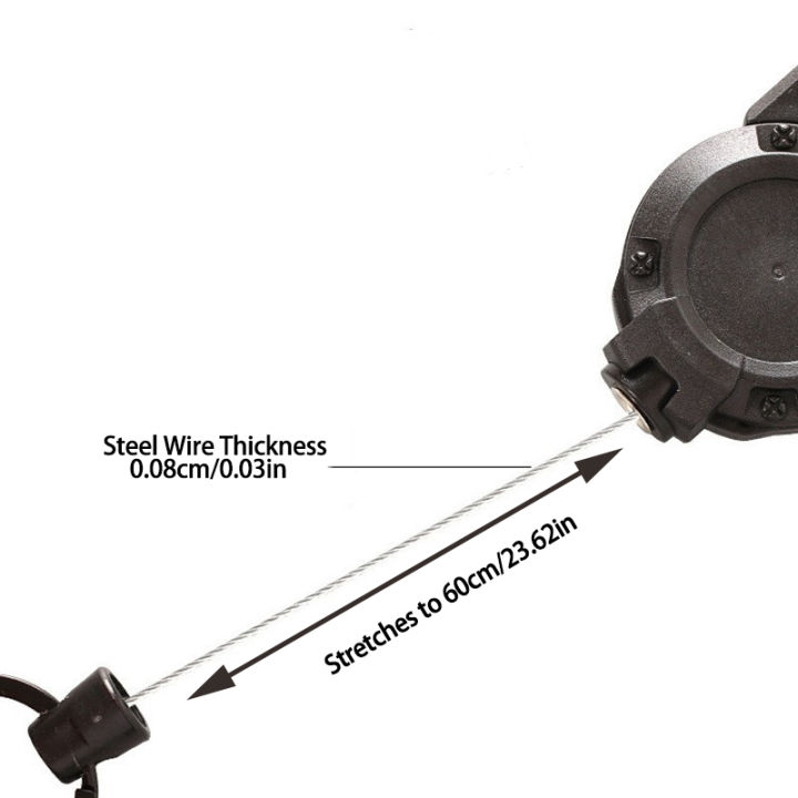 1/2/4Pcs%20Heavy%20Duty%20Retractable%20Badge%20Reel,%20Anti-Theft%20Metal%20Easy%20Pull%20Buckle%20Rope,%20Elastic%20Retractable%20Keychain,%20Sport%20ID%20Badge%20-%20Image%207