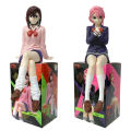New Anime Dandadan Ayase Momo Shiratori Aira Sitting posture S.H.Figuarts Transformed Assembly PVC Model Toy Action Figures . 