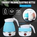 Portable Folding Electric Silicone Kettle - Leak-Proof, Compact, and Travel-Friendly - Multicolor. 