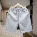 Summer Pants Pure Cotton Breathable Men's High-end Shorts Korean Version Couple New Casual Sports Pants Versatile.