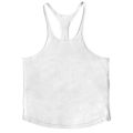 Plain Men's Cotton Gym Tank Tops Running Vests Y-Back Bodybuilding Sleeveless Shirt Muscle Workout Athletic Fitness Singlets.