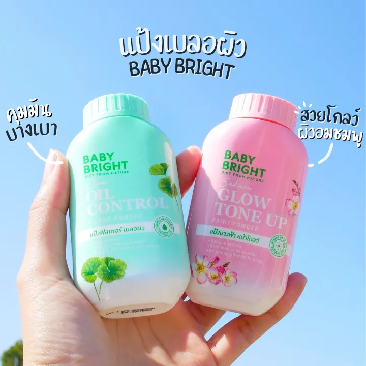 Baby%20Bright%20Powder%2050g%20Translucent%20Loose%20Powder%20Has%202%20Formulas%20to%20Choose%20from%20%5BCica%20Formula%20Controls%20Oil,%20Sakura%20Formula%20Glows%20and%20Tones%20up%5D%20Translucent%20Loose%20Powder,%20Smooth%20and%20Fine%20Pink%20Powder%20Texture,%20Easy%20to%20Blend,%20Light%20and%20Comfortable%20on%20the%20Skin...%20-%20Image%202