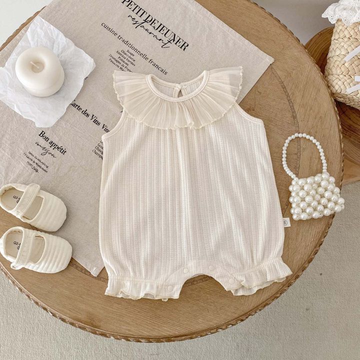 Korean%20version%20of%20summer%20baby%20girl%20sweet%20lace%20collar%20jumpsuit,%20baby%20girl%20solid%20color%20comfortable%20jumpsuit,%20very%20often%20at%20home%20an%20-%20Image%206