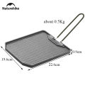 Naturehike Camping Cooking Pan Non Stick Folding Picnic Frying Pan Portable Easy Clean Grill Hiking Bbq Dinner Frying Plate. 