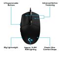 LOGITECH G103 RGB GAMING WIRED MOUSE. 