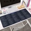 L-Linux Shortcut Commands Mouse Pad Non-slip Thickened Large Writing Lockedge Office Student Gaming Cushion MousePad.