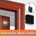 Automatic Sensor Door Closer Punch-free Adjustable Surface Door Stopper Automatically Close Door Bracket Closer Home Improvement. 