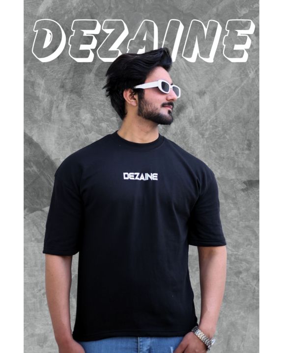 Black%20Oversized%20Baggy%20Style%20Printed%20T%20shirt%20-%20Image%202