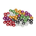 Aluminum Alloy M3 Anodized Countersunk Washers for RC Crawler Chassis SCX10 TRX4 Shafty MOA Bumper Bull Bar Comp Builds DIY. 